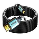 Cabo Micro HDMI para HDMI 13,7m 4K 60Hz para Hero 7 6 5 Sony Nikon