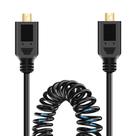 Cabo Micro HDMI para Micro HDMI em espiral UCEC 30cm para Gopro