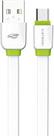 CABO MICRO USB 2.0 AM x USB 1m BRANCO CB-100WH C3 TECH