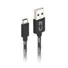 CABO MICRO USB 2.0 AM x USB 1m PRETO CB-M11GBKX C3 PLUS@
