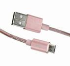 Cabo Micro Usb 2.1 - Rose Metálico Smartphone