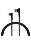 Cabo Micro Usb 90º Multilaser Warrior 1,2m Nylon Cabo Micro Usb 90º Multilaser Warrior 1,2m Nylon