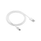 Cabo Micro Usb Carregador Celular Smartphone Tablet 1.20 Metros Branco Intelbras