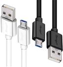 Cabo Micro USB DEEGO Extra Longo - 2m e 3m para Carregador Android
