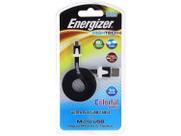 Cabo micro USB Energizer super resistente USB 1 metro Android, fone de ouvido - Preto Cabo micro USB Energizer super resistente USB 1 metro Android, fone de ouvido - Preto