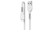 Cabo Micro Usb Miccell Pvc 1M Branco VQ-D88