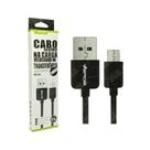 Cabo micro usb turbo 2.1a verde sjx-812