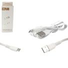 Cabo Micro Usb V8 2.4A Emborrachado 1.20 Metros Dex Cabo Micro Usb V8 2.4A Emborrachado 1.20 Metros Dex