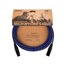 Cabo Microf XLR Azul Escuro Classic DAddario PW-CPMIC-20DBU