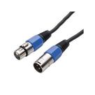 Cabo Microfone Mxt Cannon Macho e Cannon Fêmea Preto 5M Cabo Microfone Mxt Cannon Macho e Cannon Fêmea Preto 5M