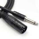 Cabo microfone p10 x xlrm mod ninjanm b 20ft/6.10 santo angelo