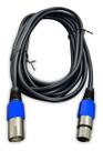 Cabo Microfone Xlr (canon) Macho E Femea Balanceado 2 Metros Cabo Microfone Xlr (canon) Macho E Femea Balanceado 2 Metros