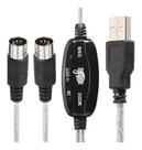Cabo Midi Para Usb, Instrumentos Musicais Para Usb