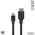 Cabo mini displayport macho para displayport macho v.1.2 28awg puro cobre 2 metros - pmddpm-2