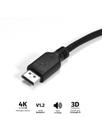 Cabo Mini Displayport Macho Para Displayport Macho V.1.2 28awg Puro Cobre 2 Metros - Pmddpm-2