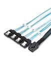 Cabo Mini SAS HD interno CableCreation de 0,5 m SFF-8643 a 4x SATA