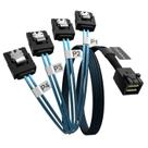 Cabo Mini SAS interno OIKWAN para SATA SFF-8643 para SATA