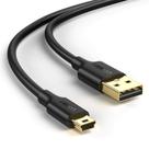 Cabo Mini USB 2.0 UGREEN 1,8 m compatível com câmera GPS