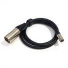 Cabo Mini XLR 3 Pinos Macho 1m para XLR Macho