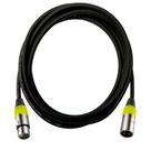 Cabo montado santo angelo c/ plugs roxtone amarelo 10 metros