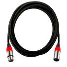 Cabo montado santo angelo c/ plugs roxtone vermelho 10 metros