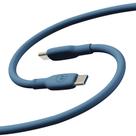Cabo Motorola TurboPower Silicone 5A Azul USB-C para C 100W