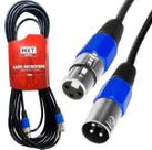 Cabo Mxt para Microfone Balanceado Dmx Xlr Canon 10 Metros