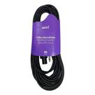 Cabo mxt speakon macho + p10 macho mono o.d.6.5mm preto 10m