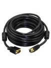 Cabo NWT para Monitor VGA HD15M x HD15M 20M Preto com Filtro