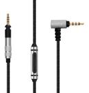 Cabo Nylon Com Microfone Para Sennheiser Hd598 Hd558 Hd518