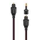 Cabo óptico de fibra óptica Toslink AudioQuest Cinnamon 3m