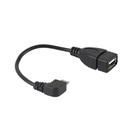 Cabo otg evus c-076 micro usb x usb 2.0 15cm f133