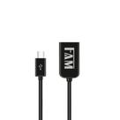 Cabo OTG - Micro USB/V8 - FAM