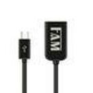 Cabo OTG Micro USB / V8 Original FAM-15cm