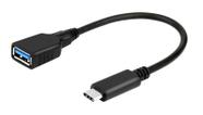 Cabo OTG USB-C para USB 3.0 Fêmea - USB Tipo C - Comtac 9337