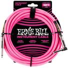 Cabo p/ instrumento 20 (5,48 metros) plug reto/l trançado ernie ball Cabo p/ instrumento 20 (5,48 metros) plug reto/l trançado ernie ball
