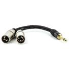 Cabo P10 Estereo Para 2 XLR - 80 cm