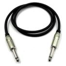 Cabo P10 Mono Amphenol - 1 Metro - Preto
