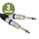 Cabo P10 Mono Metal 3 Metros - 5153 - Chip Sce