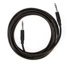 Cabo P10 Para P10 Estereo Amphenol Black - 5 Metros Cabo P10 Para P10 Estereo Amphenol Black - 5 Metros