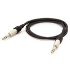 Cabo P10 para P10 Estereo Profissional - Preto 45 Metros