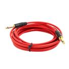Cabo P10 para P10 Mono Profissional - Vermelho 30 Metros