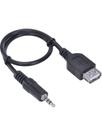 Cabo P2 3 Vias X Usb Fêmea 30 Cm Ps2usbf-30