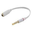 Cabo P2 4C x J2 Estereo 15cm