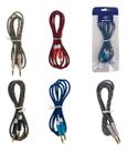 Cabo P2 Auxiliar Áudio P2 X P2 Nylon 1 Metro Ka-au01 Cabo P2 Auxiliar Áudio P2 X P2 Nylon 1 Metro Ka-au01