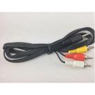 Cabo P2 Av 3 Rca Tv Midiabox Receptor Receptores Áudio Vídeo