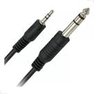 Cabo P2 P10 Estereo Profissional 2 Mts Adaptador Mesa Som