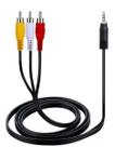 Cabo p2 st 4c + 3 rca niquel 1,5m