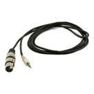 Cabo P2 Stereo Canon Xlr Femea 4 Metros Balanceado Niquel