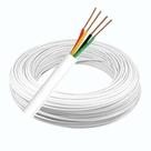 Cabo Para Alarme 4 Vias 0,40mm Branco Rolo Com 100 Metros